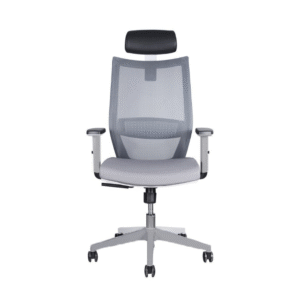 SILLA EJECUTIVA LENA GRIS