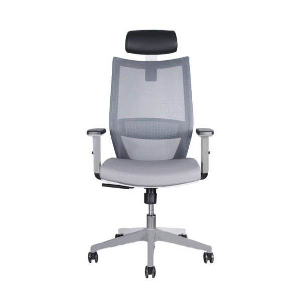 SILLA EJECUTIVA LENA GRIS