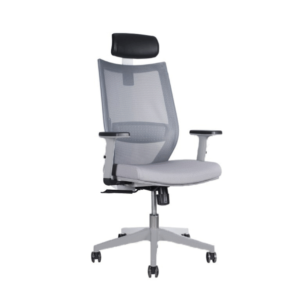 SILLA EJECUTIVA LENA GRIS - Imagen 2