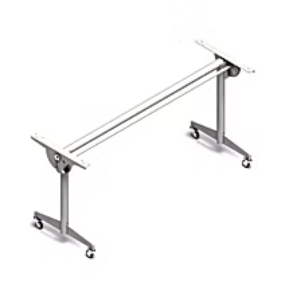 ESTRUCTURA MESA TT, MECANISMO ABATIBLE, BASE CON RUEDAS CON FRENO, MEDIDAS A DEFINIR