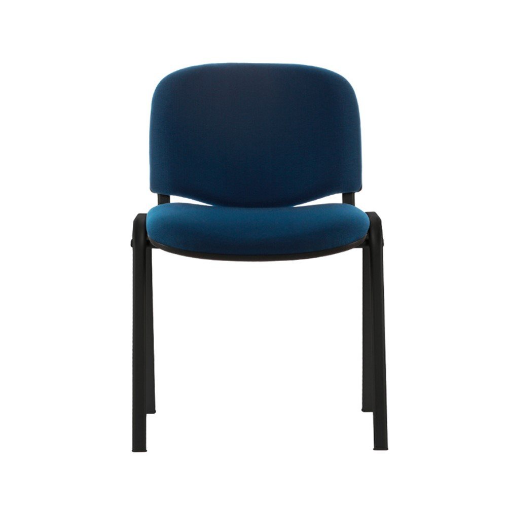 Silla de visita o multiproposito Isosceles, estrcutura de 4 patas, asiento y respaldo tapizados