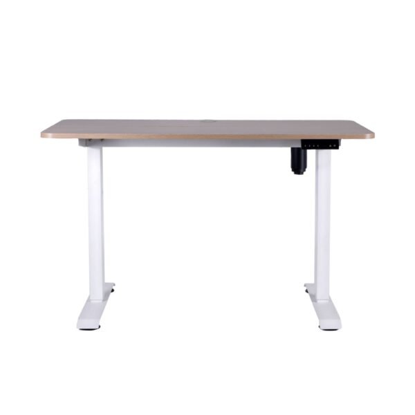 mesa escritorio Mizo ajustable en altura, base metalica con regulacion de altura, comando digital