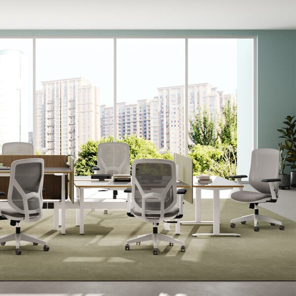 SILLA EJECUTIVA OXFORD GRIS - Imagen 4